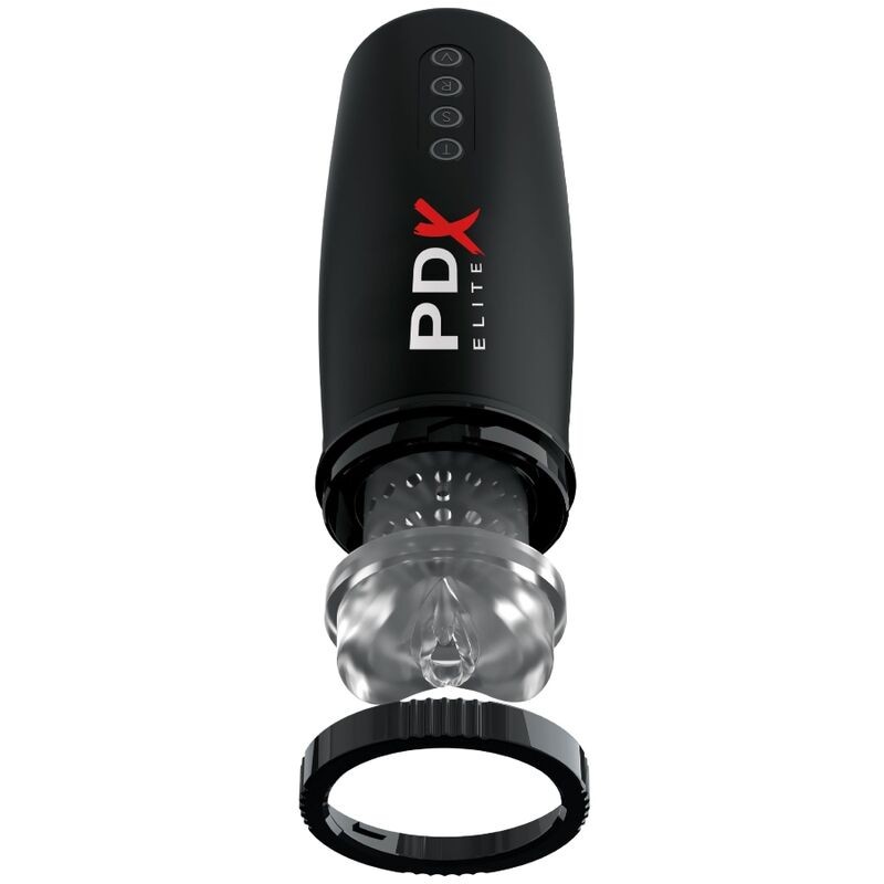 PDX ELITE - MASTURBADOR STROKER ULTRA-PODEROSO RECARREGÁVEL - D-236573 - Dona Pimenta