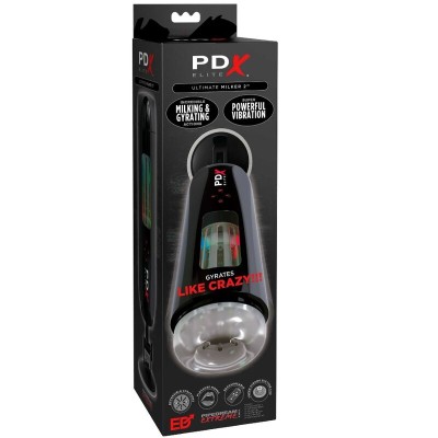 PDX ELITE - STROKER ULTIMATE MILKER 2 MASTURBADOR E VIBRADOR ROTATIVO - D-236577 - Dona Pimenta