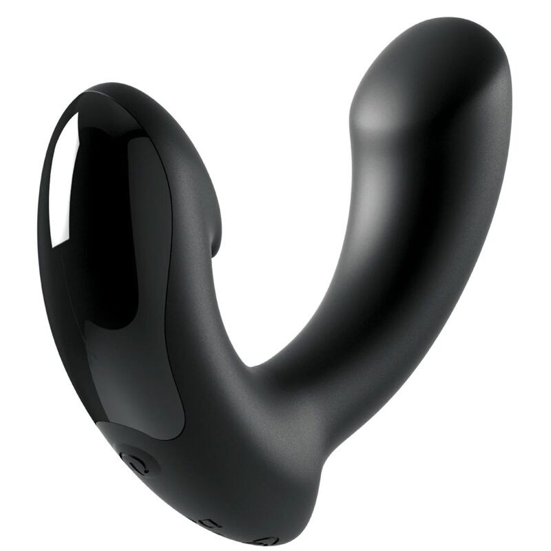 SIR RICHARDS - MASSAGEADOR PRÓSTATA P-POINT DE SILICONE PRETO D-236586