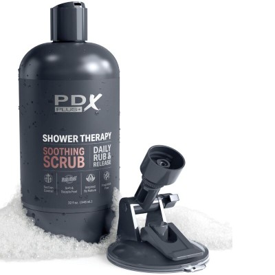 PDX PLUS - MASTURBADOR DE STROKER DE DESIGN DISCRETO COM FRASCOS DE SHAMPOO ESFREGANTE CALMANTE CARAMELO - D-236613 - Dona Pimen