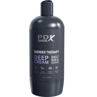 PDX PLUS - MASTURBADOR STROKER DE DESIGN DISCRETO COM FRASCOS DE SHAMPOO DE CREME PROFUNDO - D-236615 - Dona Pimenta