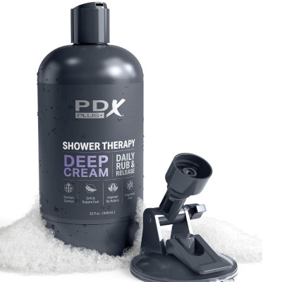 PDX PLUS - MASTURBADOR STROKER DE DESIGN DISCRETO COM FRASCOS DE SHAMPOO DE CREME PROFUNDO - D-236615 - Dona Pimenta