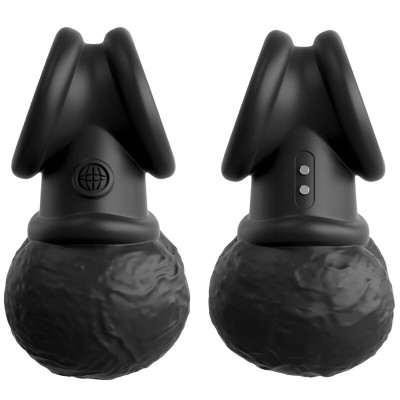 KING COCK ELITE - ANEL VIBRATÓRIO DE TESTÍCULOS DE SILICONE - D-236634 - Dona Pimenta