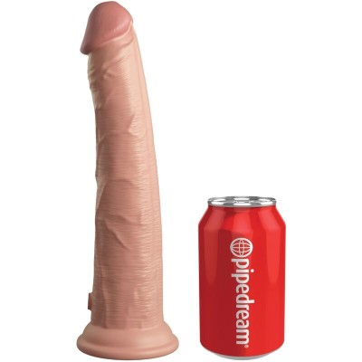 KING COCK ELITE - DILDO SILICONE REALISTA 25,4 CM - D-236625 - Dona Pimenta