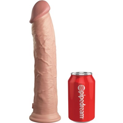 KING COCK ELITE - DILDO SILICONE REALISTA 28 CM - D-236627 - Dona Pimenta