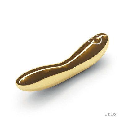 LELO INEZ VIBRADOR OURO OURO 24 QUILATES - D-223322 - Dona Pimenta