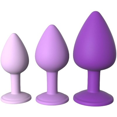 FANTASY FOR HER  CONJUNTO DE PLUG ANAL VIOLETA D-236566 - Dona Pimenta