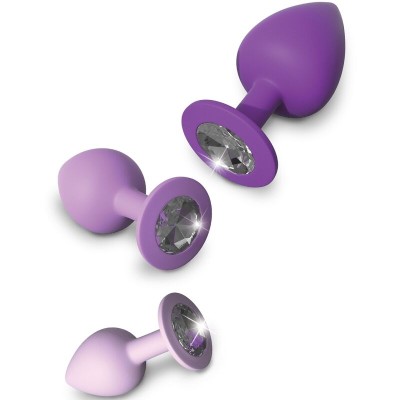 FANTASY FOR HER  CONJUNTO DE PLUG ANAL VIOLETA D-236566 - Dona Pimenta