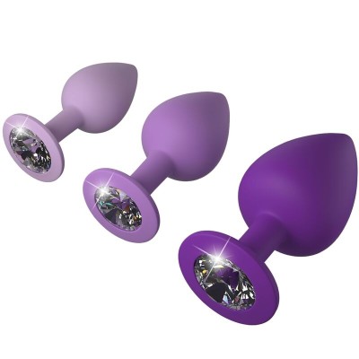 FANTASY FOR HER  CONJUNTO DE PLUG ANAL VIOLETA D-236566 - Dona Pimenta