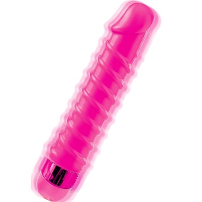 CLASSIX - MASSAGER VIBRANTE CANDY TWIRL 16,5 CM ROSA - D-236587 - Dona Pimenta