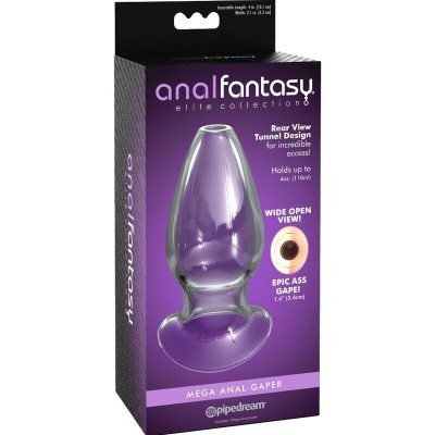 COLEÇÃO ANAL FANTASY ELITE - DILATOR DE CRISTAL ANAL GAPER TAMANHO L