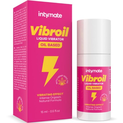 INTIMATELINE INTYMATE - ÓLEO ÍNTIMO VIBROIL PARA SEU EFEITO VIBRANTE 15 ML - D-236879 - Dona Pimenta