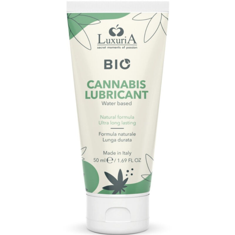 INTIMATELINE LUXURIA - LUBRIFICANTE À BASE DE ÁGUA BIO CANNABIS 50 ML - D-236887 - Dona Pimenta