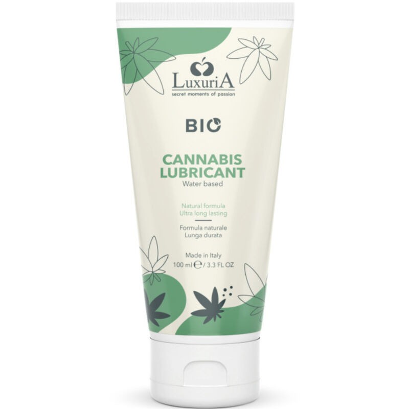 INTIMATELINE LUXURIA - LUBRIFICANTE À BASE DE ÁGUA BIO CANNABIS 100 ML - D-236892 - Dona Pimenta