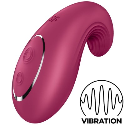 VIBRADOR DE LAY-ON SATISFYER DIPPING DELIGHT - D-232428 - Dona Pimenta