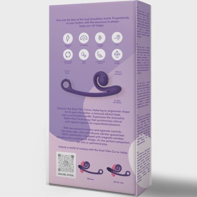 VIBRADOR CURVA CARACOL VIBE - D-235768 - Dona Pimenta