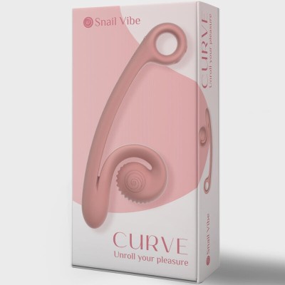 VIBRADOR CURVA CARACOL VIBE - D-235768 - Dona Pimenta