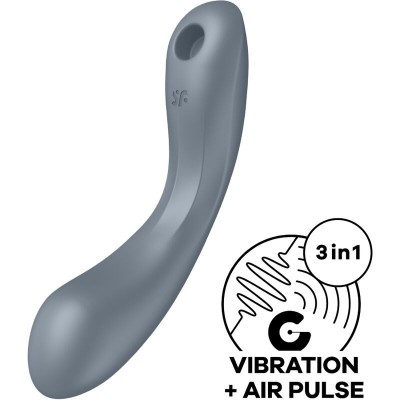 SATISFYER - CURVA TRINITY 1 AIR PULSE VIBRAÇÃO  - D-235017