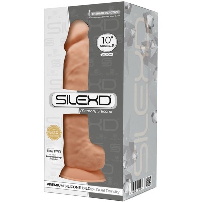 SILEXD - MODELO 1 PÊNIS REALÍSTICO PREMIUM SILEXPAN SILICONE 26,6 CM - D-237271 - Dona Pimenta