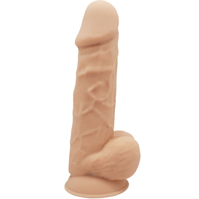 SILEXD - MODELO 1 VIBRADOR DE PÊNIS REALÍSTICO SILICONE PREMIUM SILEXPAN CONTROLE REMOTO 21,8 CM - D-237277 - Dona Pimenta