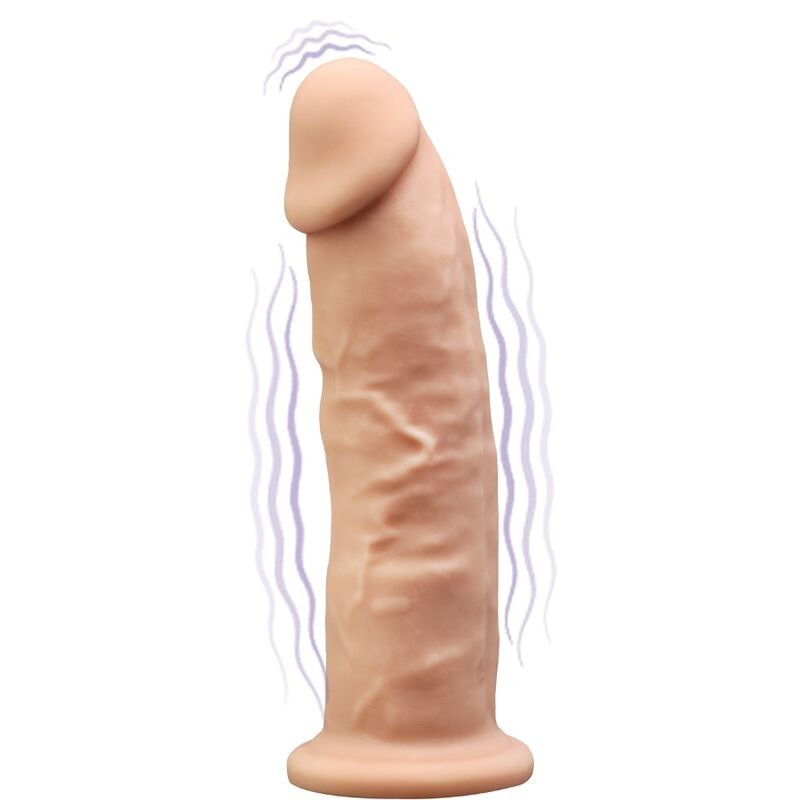 SILEXD - MODELO 1 VIBRADOR DE PÊNIS REALÍSTICO SILICONE PREMIUM SILEXPAN 17,5 CM - D-237278 - Dona Pimenta