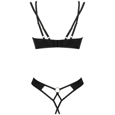 OBSESSIVE - NESARI CONJUNTO DUAS PEÇAS CROTCHLESS M/L - D-237625 - Dona Pimenta