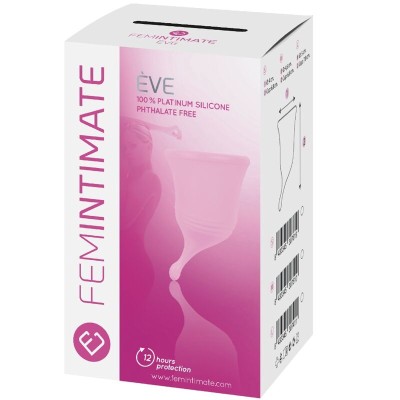 FEMINTIMATE - EVE NOVO COPO MENSTRUAL DE SILICONE TAMANHO S - D-237089 - Dona Pimenta