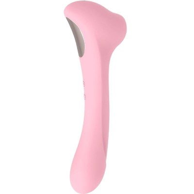 FEMINTIMATE - MASSAGER DAISY SUCÇÃO E VIBRADOR ROSA - D-237095