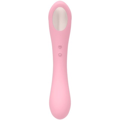 FEMINTIMATE - MASSAGER DAISY SUCÇÃO E VIBRADOR ROSA - D-237095