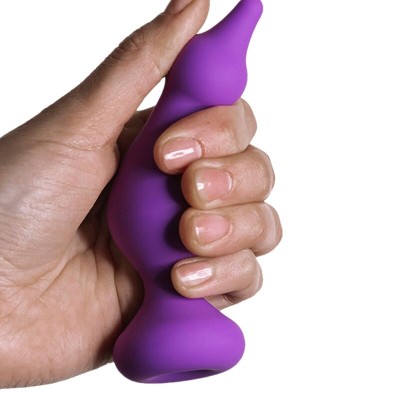 ADRIEN LASTIC - AMUSE ANAL PLUG VIOLETA SILICONE TAMANHO M - D-237072 - Dona Pimenta