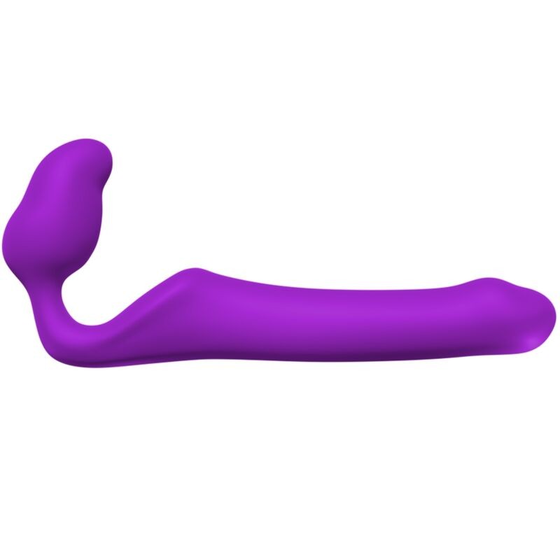 ADRIEN LASTIC - QUEENS STRAP-ON FLEXÍVEL VIOLETA TAMANHO M - D-237043 - Dona Pimenta