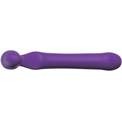 ADRIEN LASTIC - QUEENS STRAP-ON FLEXÍVEL VIOLETA TAMANHO L - D-237044 - Dona Pimenta