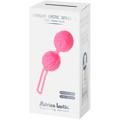 ADRIEN LASTIC - GEISHA LASTIC BOLAS SILICONA TALLA S ROSA - D-237105 - Dona Pimenta