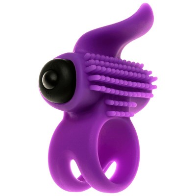 ADRIEN LASTIC - ANEL VIBRADOR VIOLETA BULLET LASTIC VIOLETA - D-237067 - Dona Pimenta