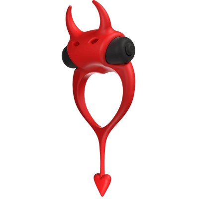 ADRIEN LASTIC - DEVOL COCKRING ANEL VIBRADOR VERMELHO - D-237070 - Dona Pimenta