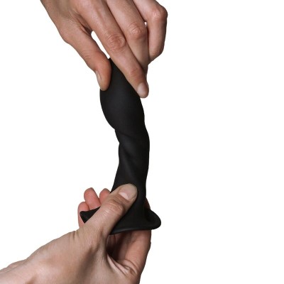 ADRIEN LASTIC - HITSENS 5 VIBRADOR DE SILICONE PRETO - D-237052 - Dona Pimenta