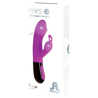 ADRIEN LASTIC - ARES 2.0 COELHO VIBRADOR VIOLETA - D-237028 - Dona Pimenta