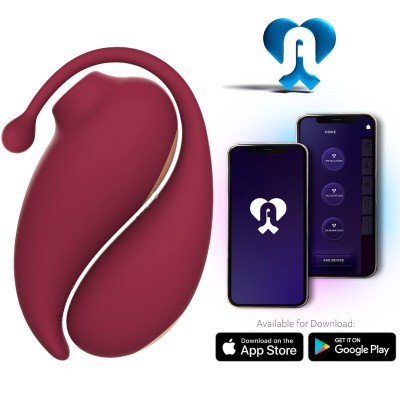 ADRIEN LASTIC - INSPIRAÇÃO CLITORIS SUCKER + VIBRATING OVO VERMELHO - APLICATIVO GRATUITO - D-237039 - Dona Pimenta