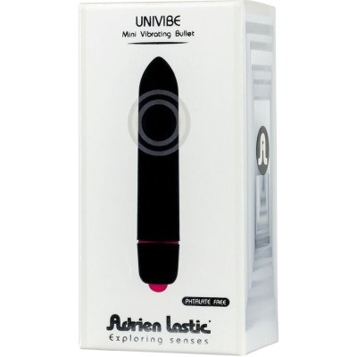 ADRIEN LASTIC - BALA VIBRANTE UNIVIBE MINI PRETA - D-237059 - Dona Pimenta