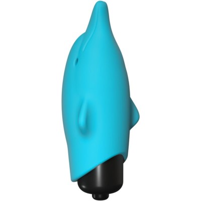 ADRIEN LASTIC - VIBRADOR DE BOLSO FLIPPY DELFIN - D-237060 - Dona Pimenta