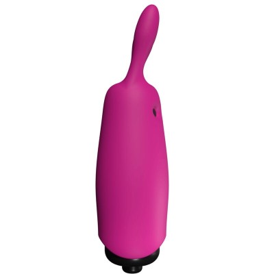 ADRIEN LASTIC - VIBRADOR DE COELHO ROSA DE BOLSO LASTIC - D-237062 - Dona Pimenta