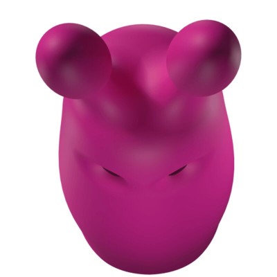 ADRIEN LASTIC - VIBRADOR DE COELHO ROSA DE BOLSO LASTIC - D-237062 - Dona Pimenta