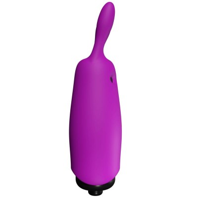 ADRIEN LASTIC - VIBRADOR DE COELHO VIOLETA DE BOLSO LASTIC - D-237063 - Dona Pimenta