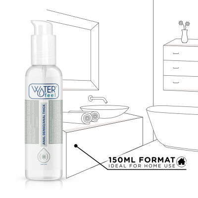 WATERFEEL&trade; - LUBRIFICANTE ANAL 150 ML - D-213110 - Dona Pimenta