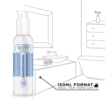 WATERFEEL&trade; - LUBRIFICANTE EFEITO FRIO 150 ML - D-213107 - Dona Pimenta