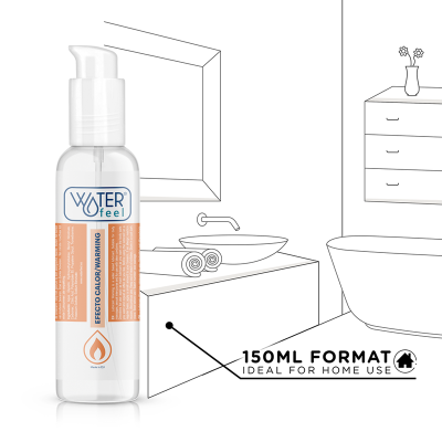 WATERFEEL&trade; - LUBRIFICANTE DE EFEITO CALOR 150 ML - D-213108 - Dona Pimenta