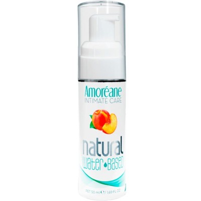 AMOREANE - LUBRIFICANTE À BASE DE ÁGUA PÊSSEGO 50 ML - D-237305 - Dona Pimenta