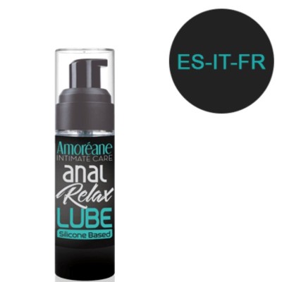 AMOREANE - LUBRIFICANTE ANAL À BASE DE SILICONE 30 ML ES/IT/FR - D-237306 - Dona Pimenta