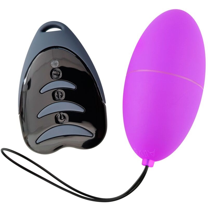 ALIVE - MAGIC EGG 3.0 OVO VIBRATÓRIO CONTROLE REMOTO VIOLETA - D-237111 - Dona Pimenta