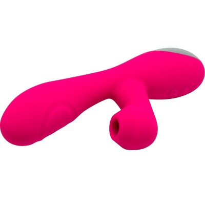 ALIVE - VIBRADOR DE BRILHO DO CARIBE E SUCKER FÚCSIA - D-237153 - Dona Pimenta